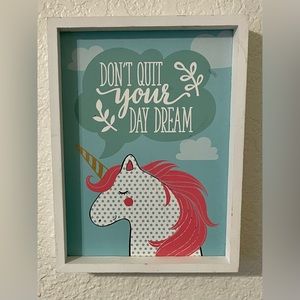 Small Unicorn Picture/Sign